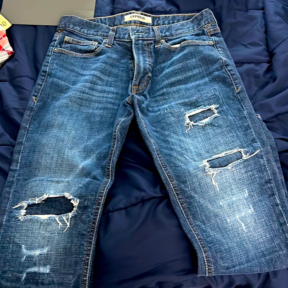 Express Men Slim Skinny Jeans